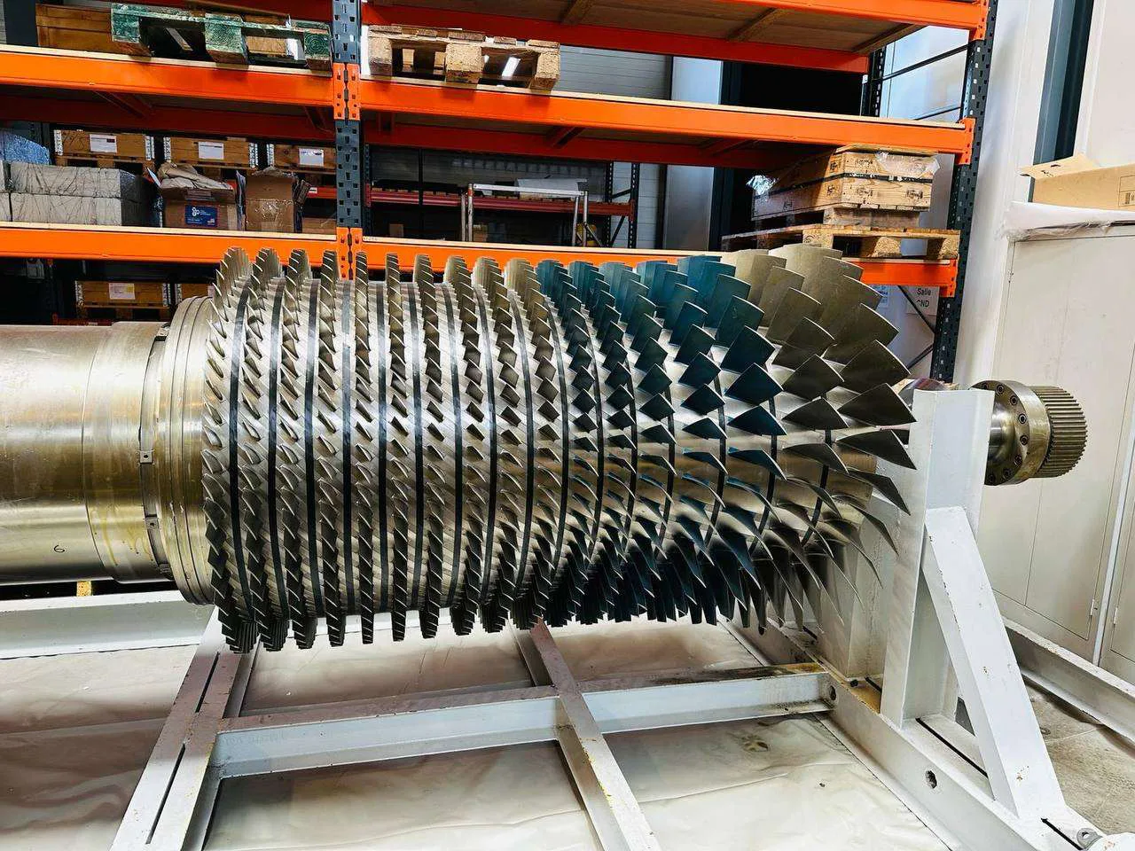 MS5001N rotor compressor stages