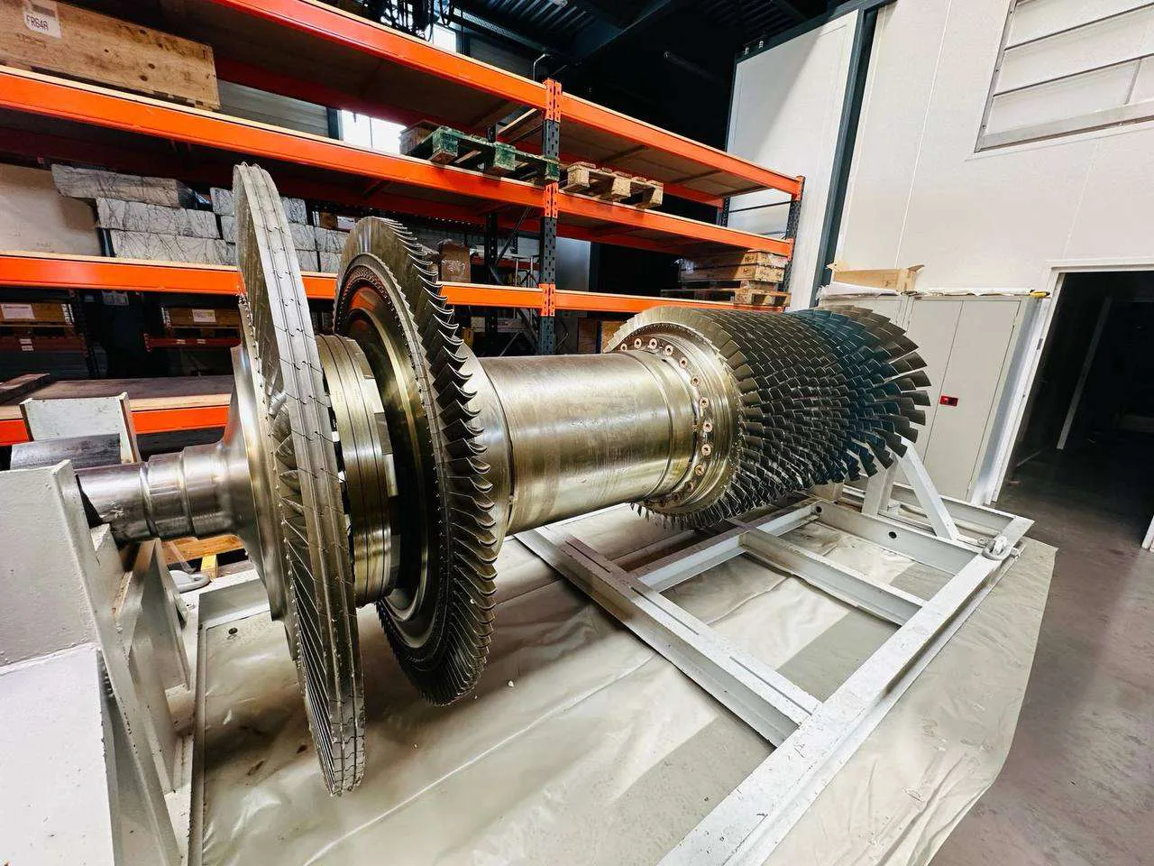 GE Frame 5 MS5001N brand new bladed rotor